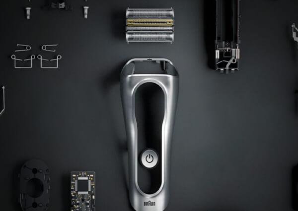 Braun Shaving Accessories - compartmentalized image of Series 9 Pro