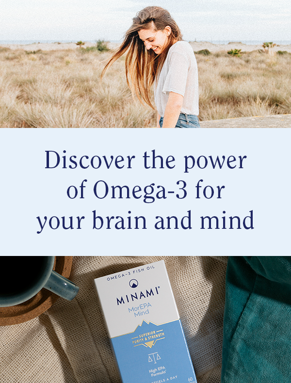 Support your Mind with Minami Omega-3 supplements