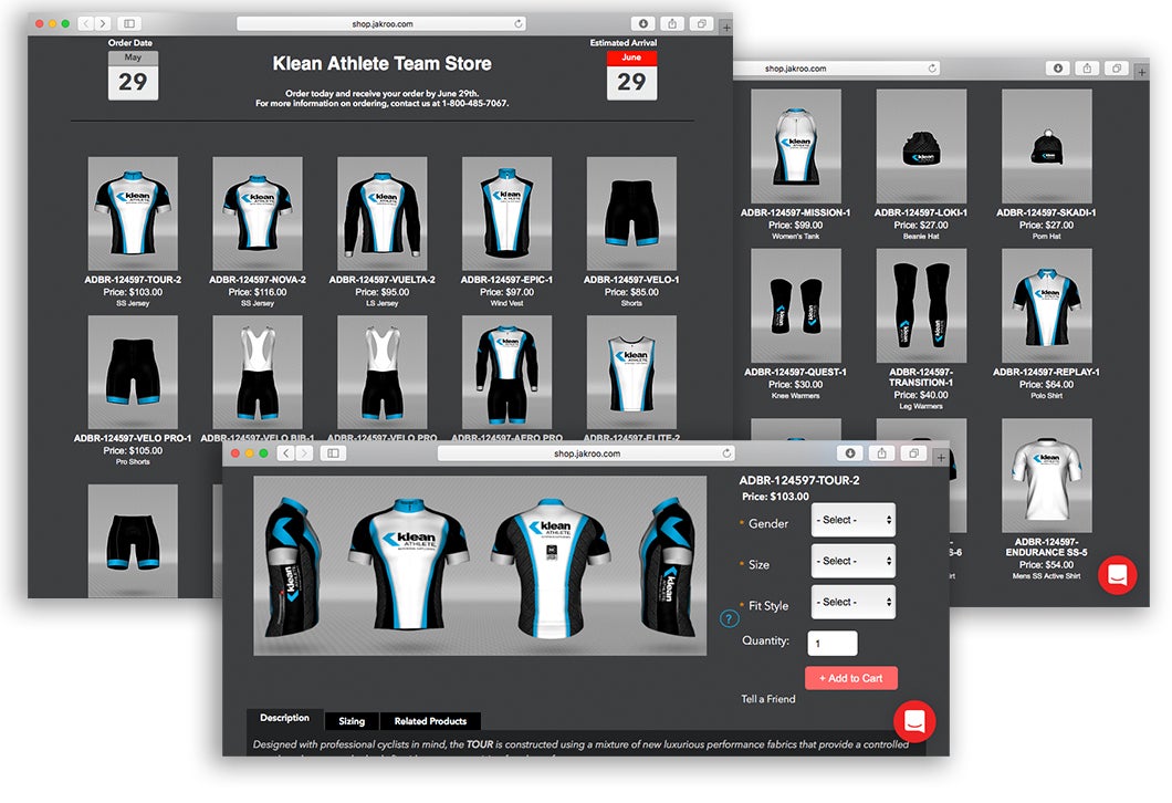 SHOP OUR CUSTOM TRAINING GEAR FROM JAKROO®