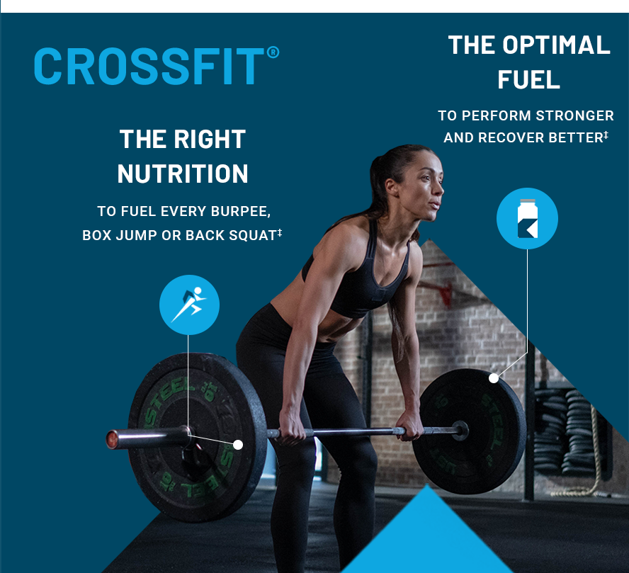 Crossfit - the right nutrition and the optimal fuel to perform stronger and recover better
