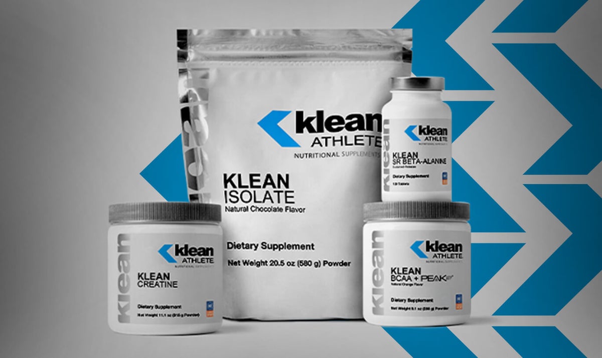 Klean Creatine, Klean Isolate supplements, Klean BCAA + Peak and Klean SR Beta-Alanine range.
