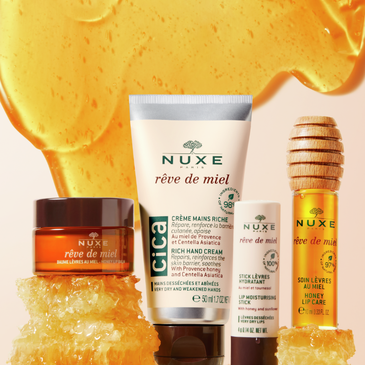 Nuxe gift set rêve de miel honey addicted 