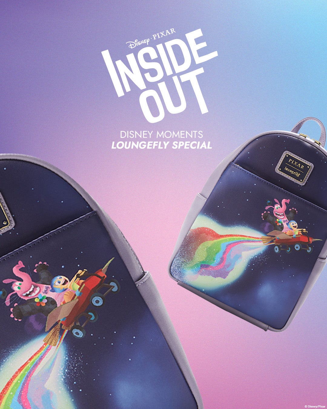 Loungefly Disney Moments Bing Bong Scene Mini Backpack - VeryNeko Exclusive