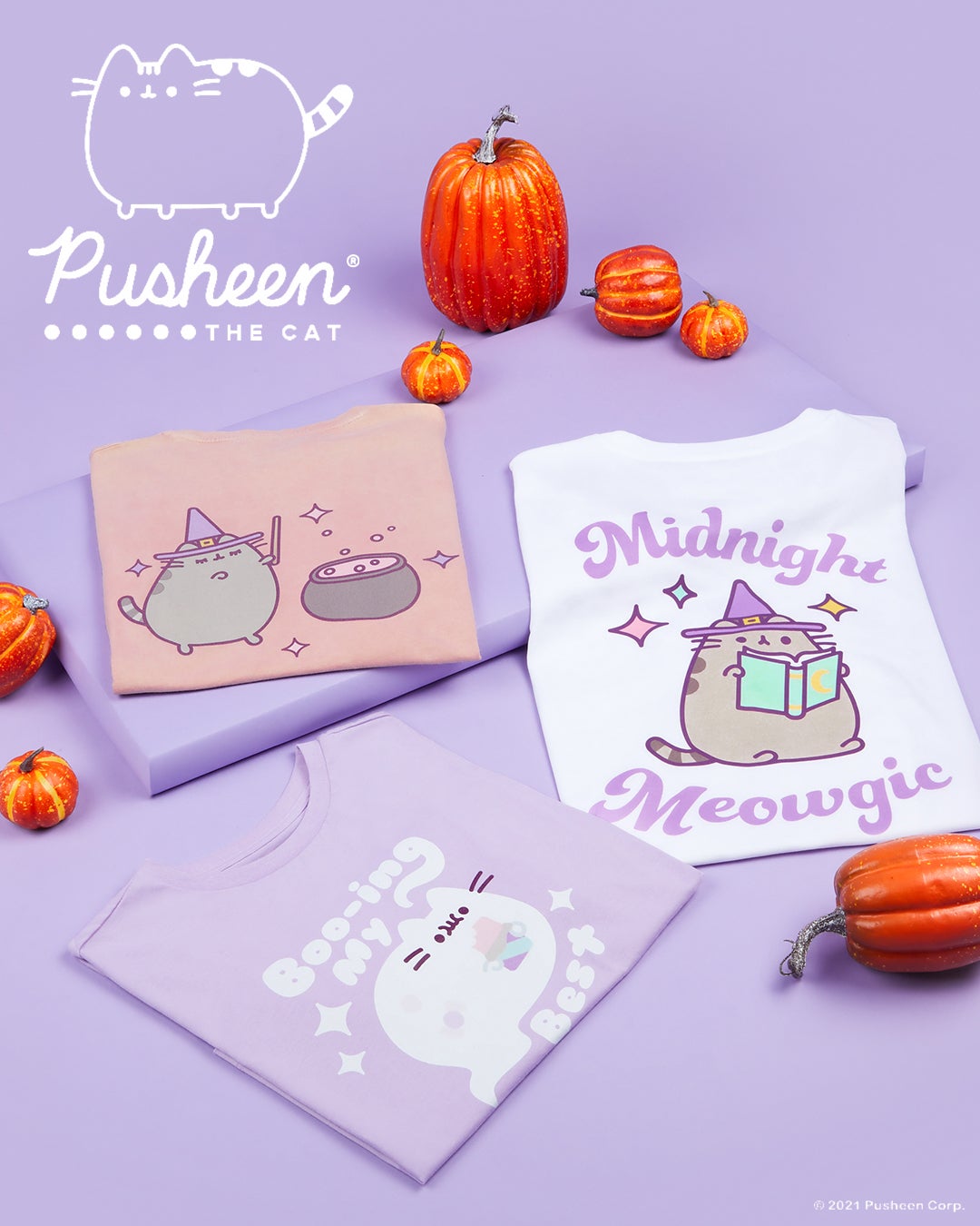Pusheen Halloween collection on VeryNeko