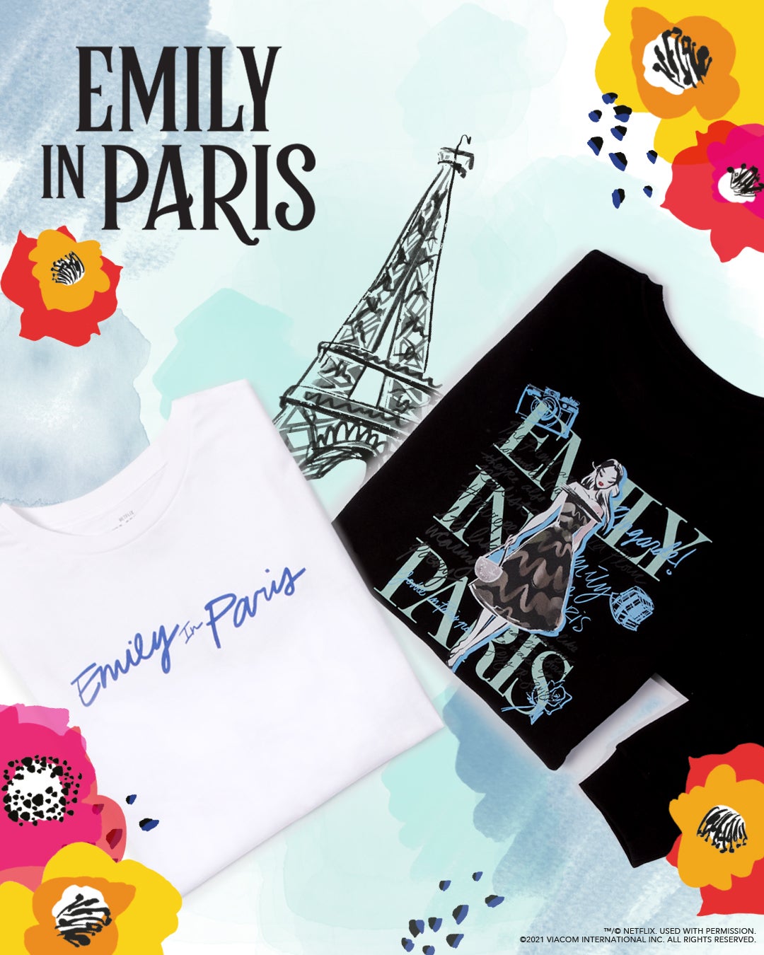 Emily In Paris merchandise at VeryNeko