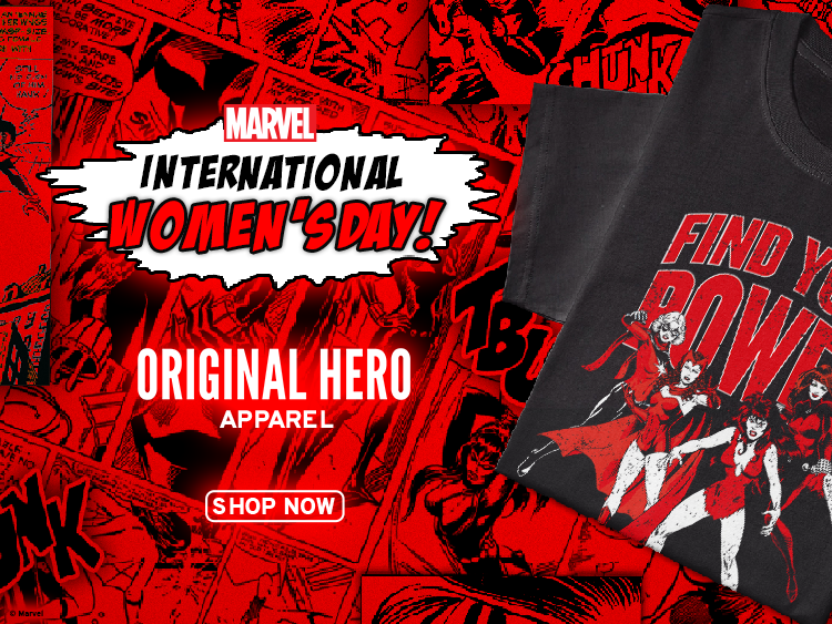 Marvel International Women's Day Clothing Collection