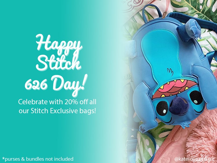 Stitch 626 Day - 20% off exclusive bags