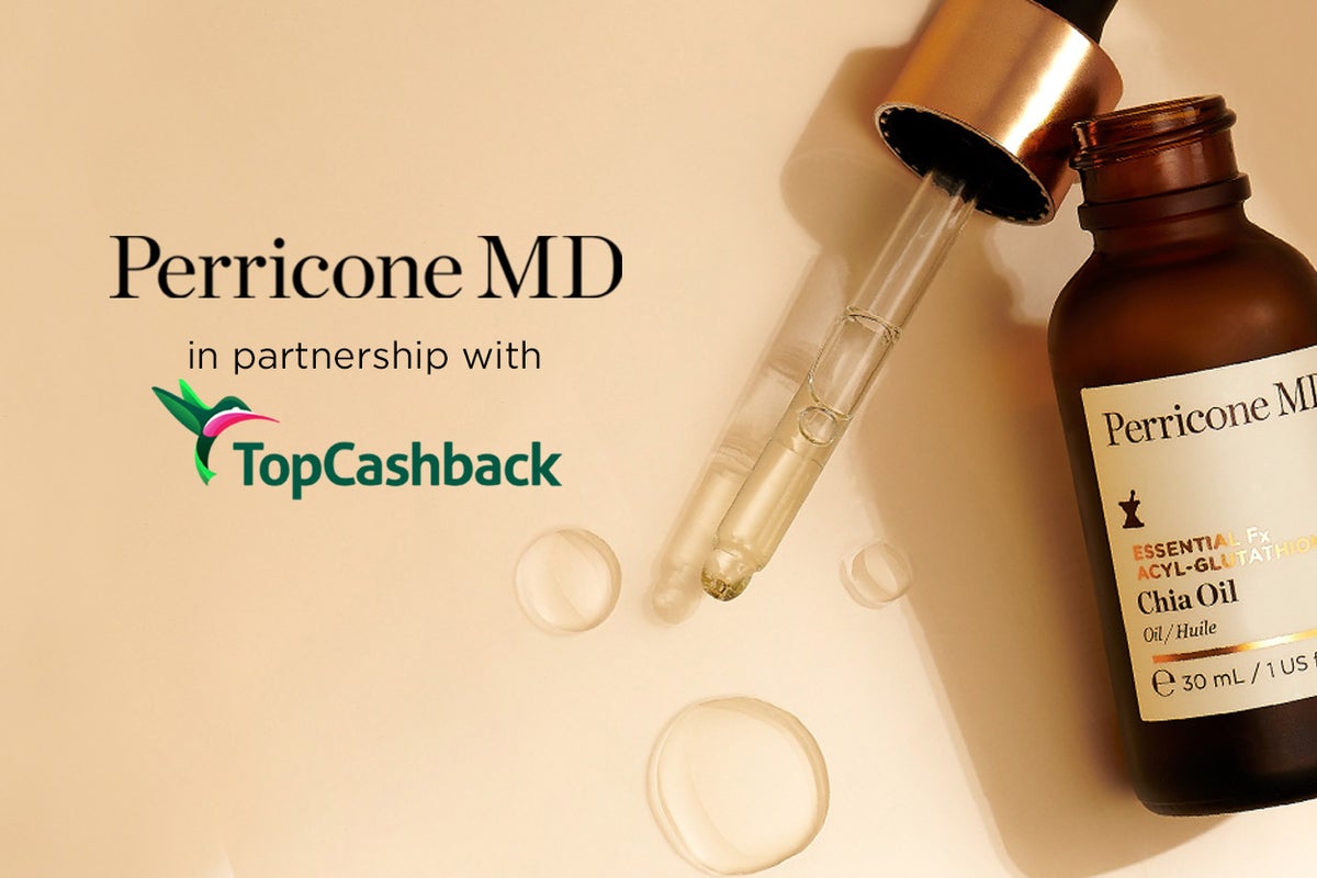 Topcashback in Partnership with Perricone MD