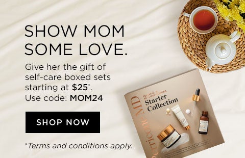 Show mom some live. give her the gift of self-care boxed sets starting at $25