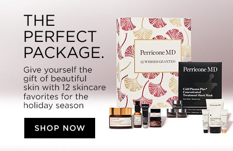 The perfect package give yourself the gift of beautiful skin with 12 skincare favorites for the holiday season