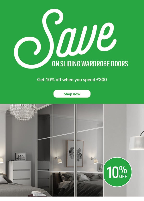 Sliding Wardrobe Doors Interior Kits & Panels Homebase