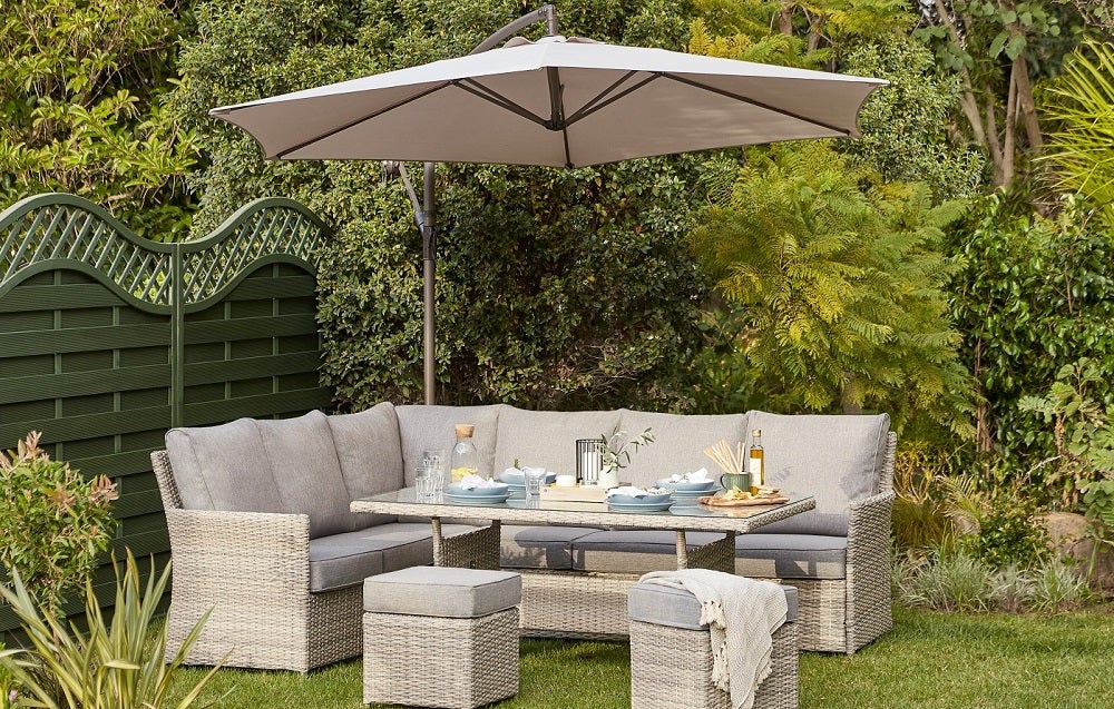 Shop the look - Florence Garden Corner Sofa Set