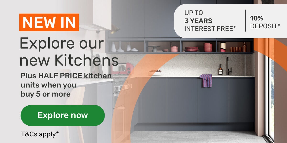 Half Price Kitchen Units when you buy 5 or more