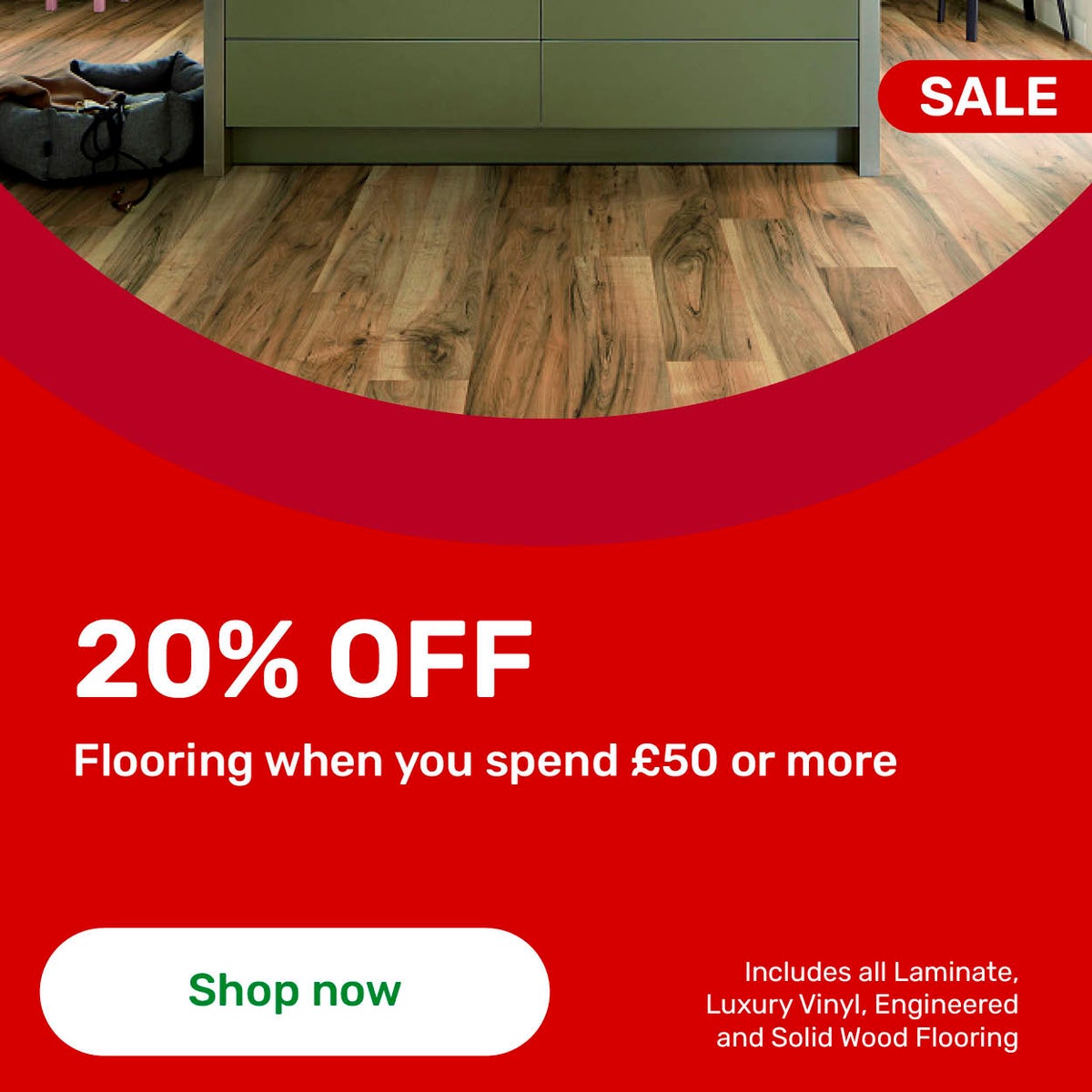 Homebase Vinyl Flooring Underlay Floor Roma