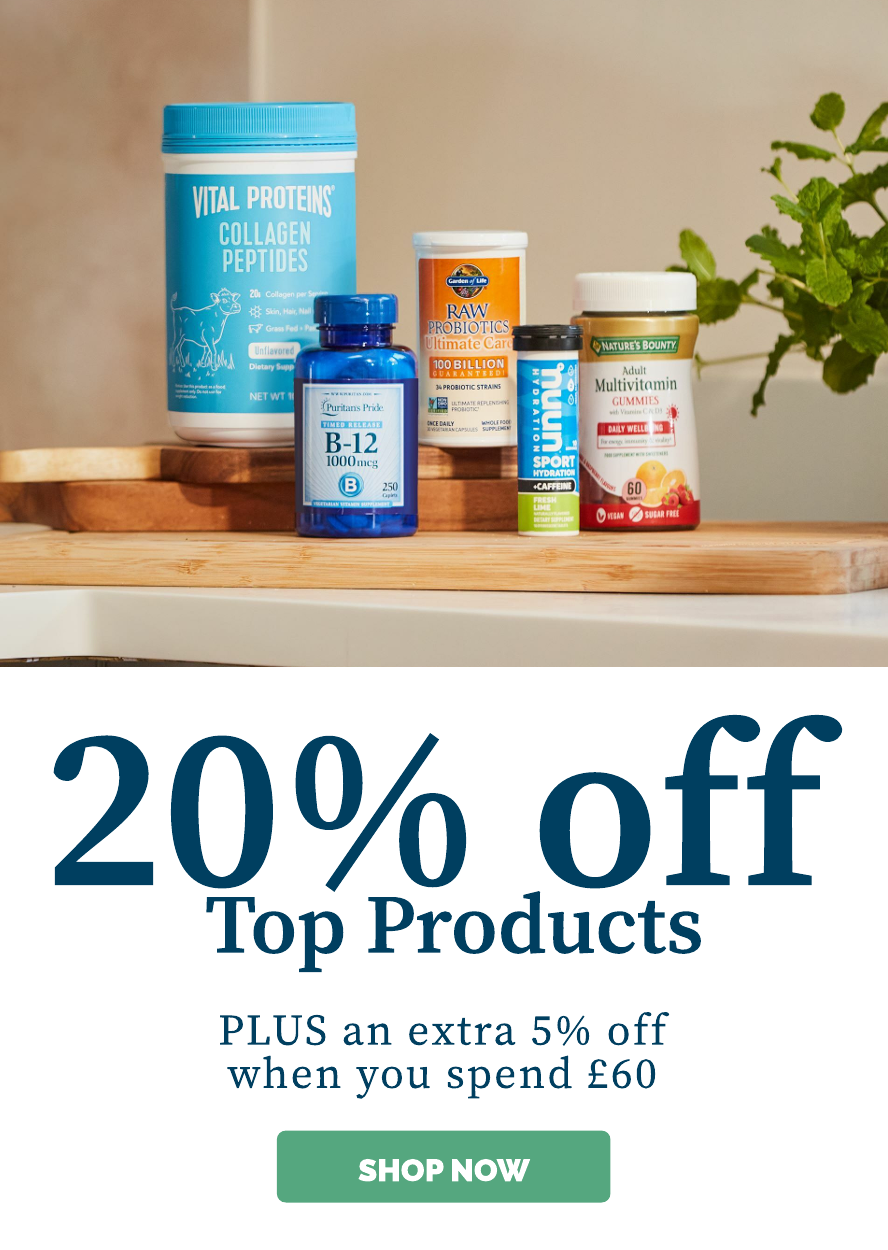 Vital proteins collagen, B-12 vitamins, Nuun Hydration tablets and more health supplements