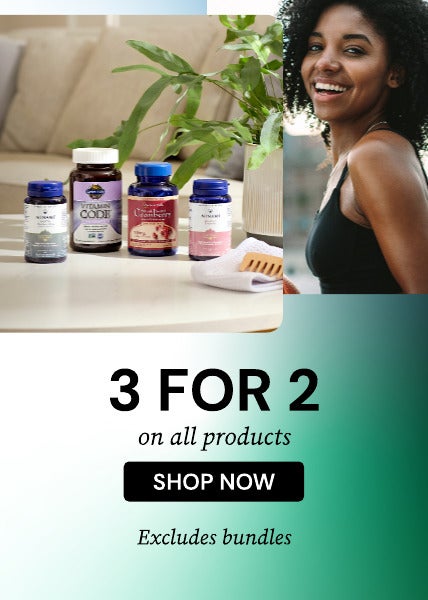 BLACK FRIDAY warm up with 3 for 2 on all products including Vitamins from Garden of Life, Vital Proteins and Minami