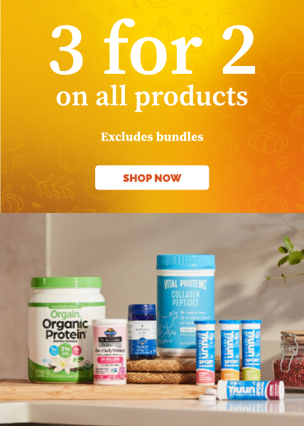 10% off most products across site! Expert Vitamins from Garden of Life, Vital Proteins and Minami