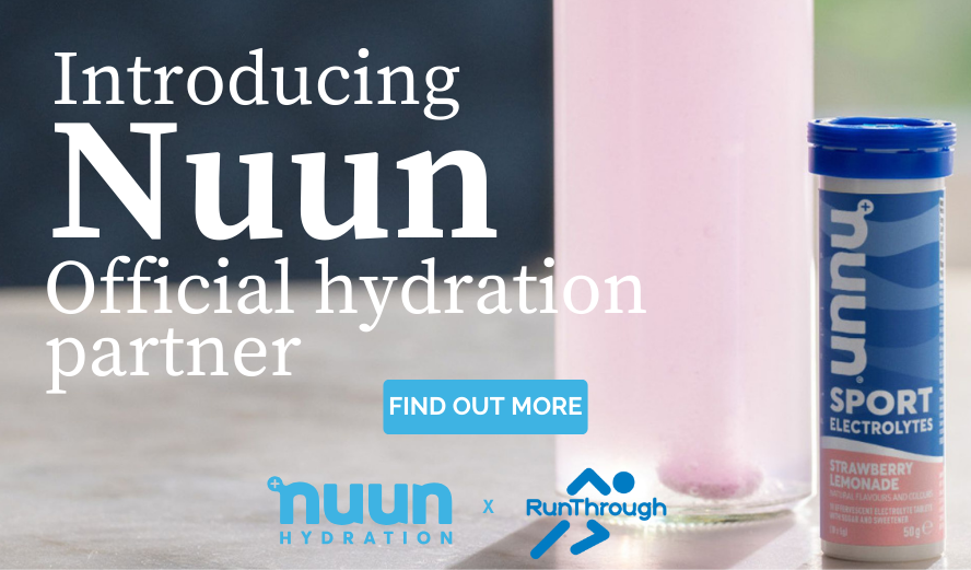 nuun hydration and run through partnership