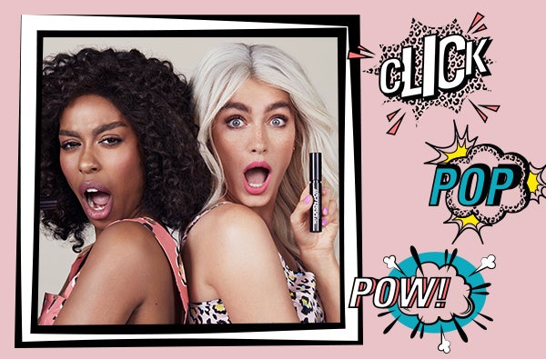 5d lash pow mascara, our game changing, baddie volume, click-to-release mascara launches soon