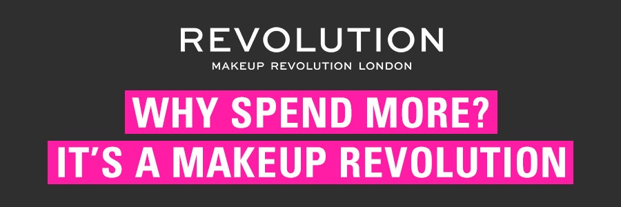 why spend more? it's a makeup revolution. real value. real quality. always keeping it real for you! it's a revolution! #makeuprevolution