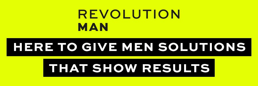revolution man. here to give men solutions that show results. our specifically formulated skincare line is designed for all skin types. also offering a hair range, formulated to thicken and promote healthy hair growth, and a selection of fragrances at affordable prices