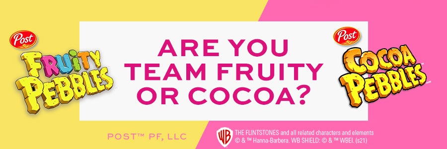 Are you team fruity or team Cocoa?