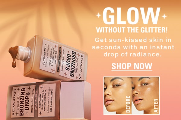 Glow without the glitter. Get sun-kissed skin in seconds with an instant drop of radiance. Shop Now.