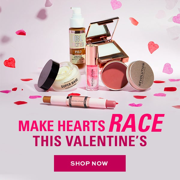 Make hearts RACE this valentine's. Set the mood for the most romantic day of the year with our Valentine's Shop! Filled with everything you need to create a heart racing Valentine's date night look or  gifts treat that special someone. Shop Now