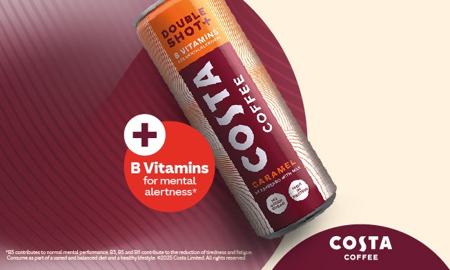 Try Costa Coffee Double Shot +