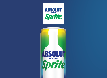 Planned for your unplanned moments: Absolut Vodka & Sprite is now available pre-mixed and ready-to-drink.