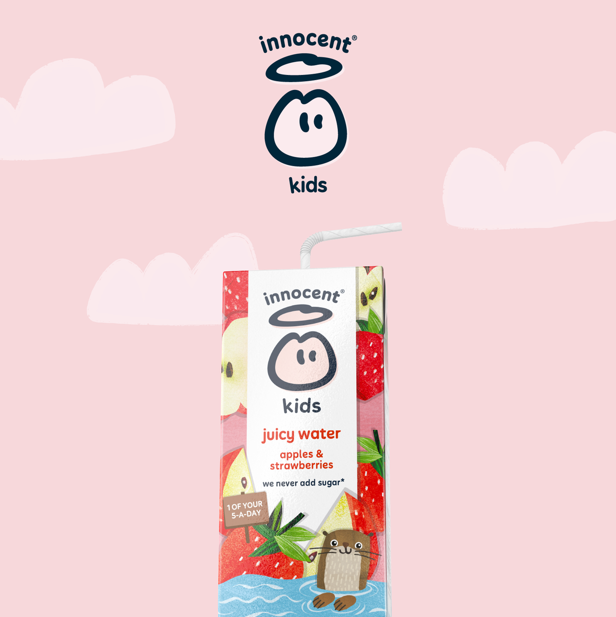 innocent - No.1 chilled kids drink brand in the UK*. Helping kids reach their 5-a-day, and with no added sugar