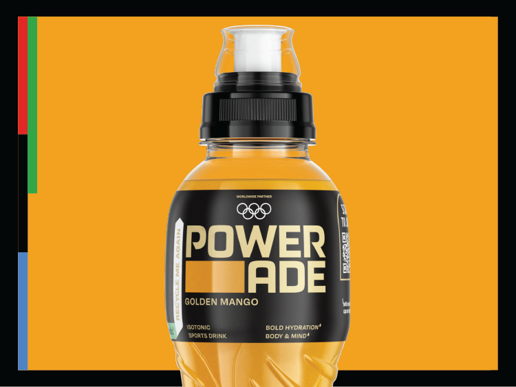 Introducing Powerade Golden Mango: NEW Powerade Golden Mango is a still, isotonic sports drink that replenishes the energy and fluids your body loses during exercise.