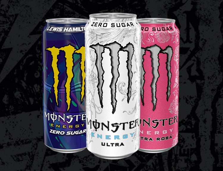 Monster Build Your Own Bundle featuring Zero Sugar, Ultra and Ultra Rosa
