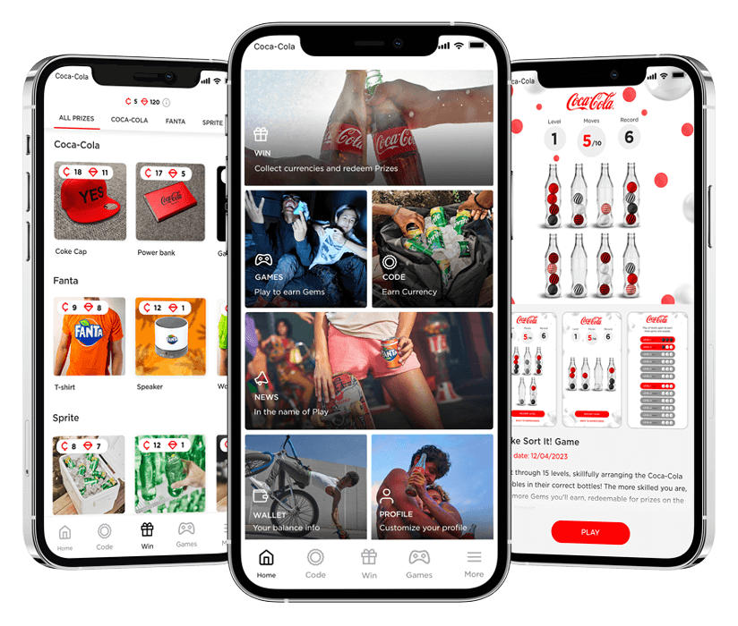 Download the Coca-Cola App