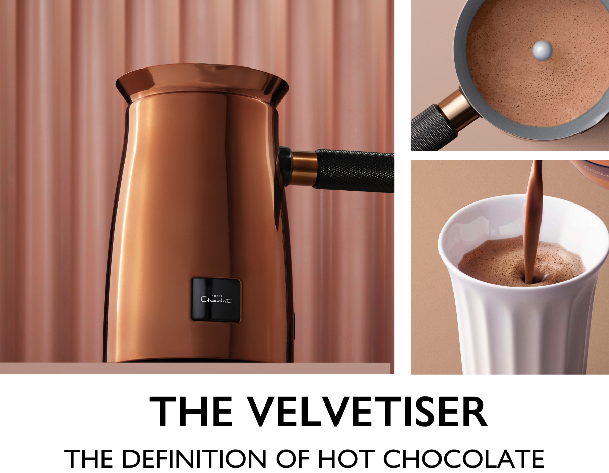 The Velvetiser. The definition of hot chocolate.