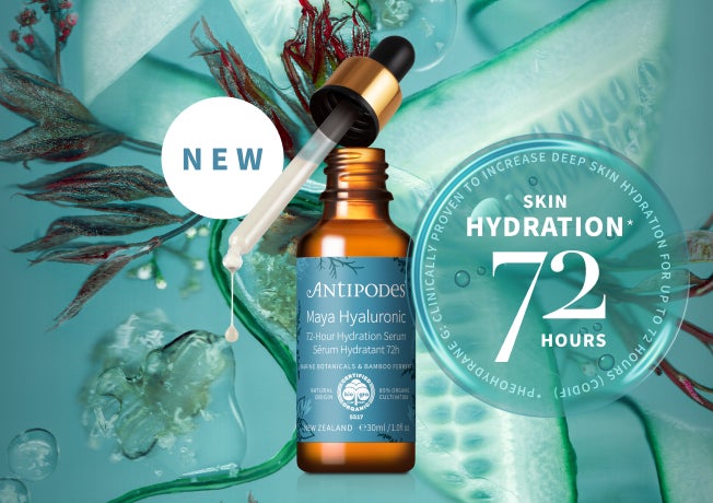 NEW! Skin hydration 72 hours