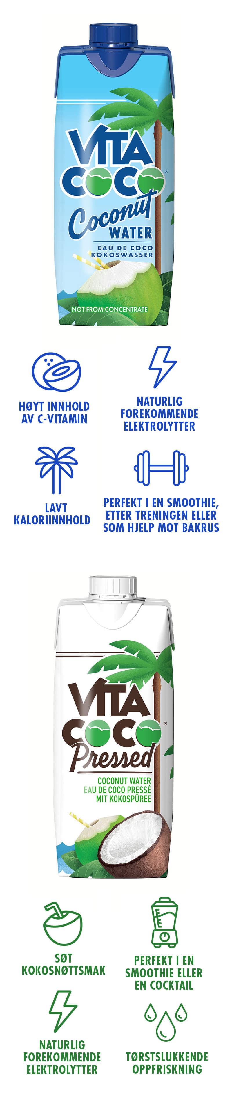 High in vitamin C Naturally occuring electrolytes Thirst quenching refreshment Low in Calories