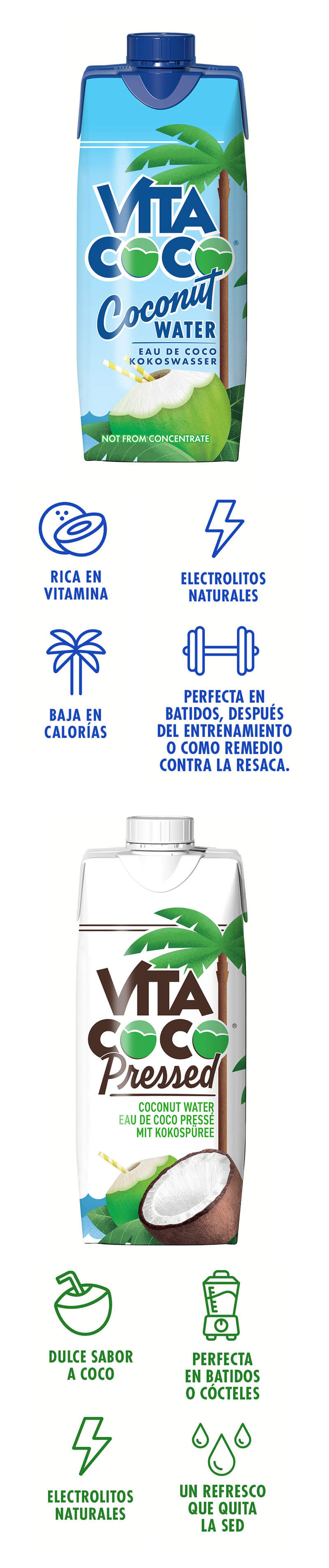 High in vitamin C Naturally occuring electrolytes Thirst quenching refreshment Low in Calories