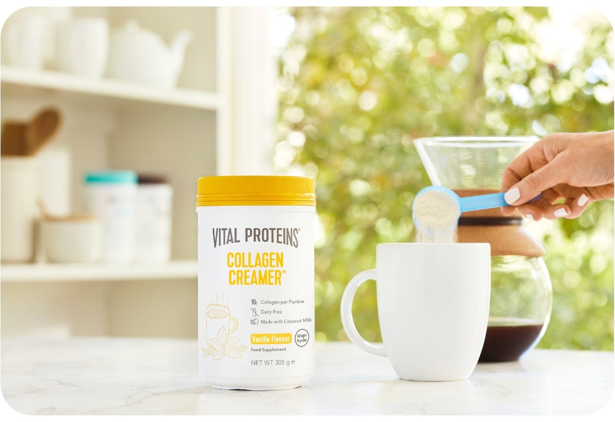 check out our Vanilla Collagen Creamer