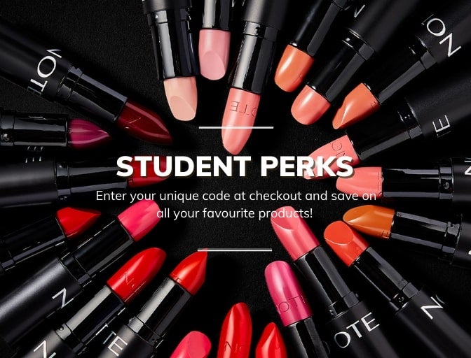 Student perl enter your unique code at checkout and save on all your favourite products