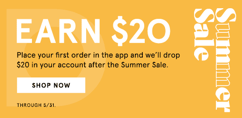 Summer Sale: Earn 2x points on select brands