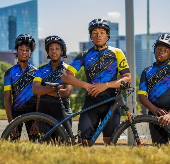 Group of Cyclists representing Richmond Cycling Corp