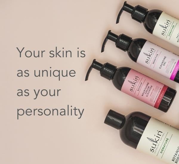 Build Your Own Routine - Get 20% off when you select a cleanser, a toner and a moisturiser that fits your individual needs. Use code SUKIN20 at checkout