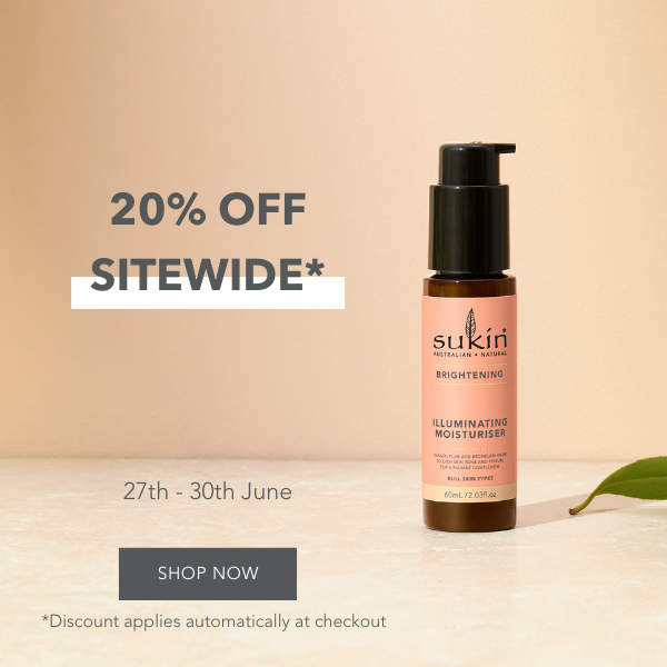 20% off sitewide! 27th - 30th June. Discount applies automatically at checkout.