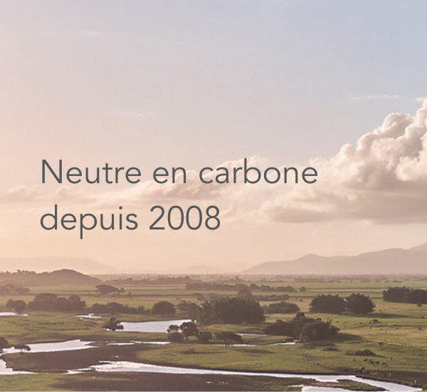 Neutre en carbone depuis 2008