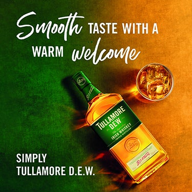Smooth taste with a warm welcome. Simply Tullamore D.E.W