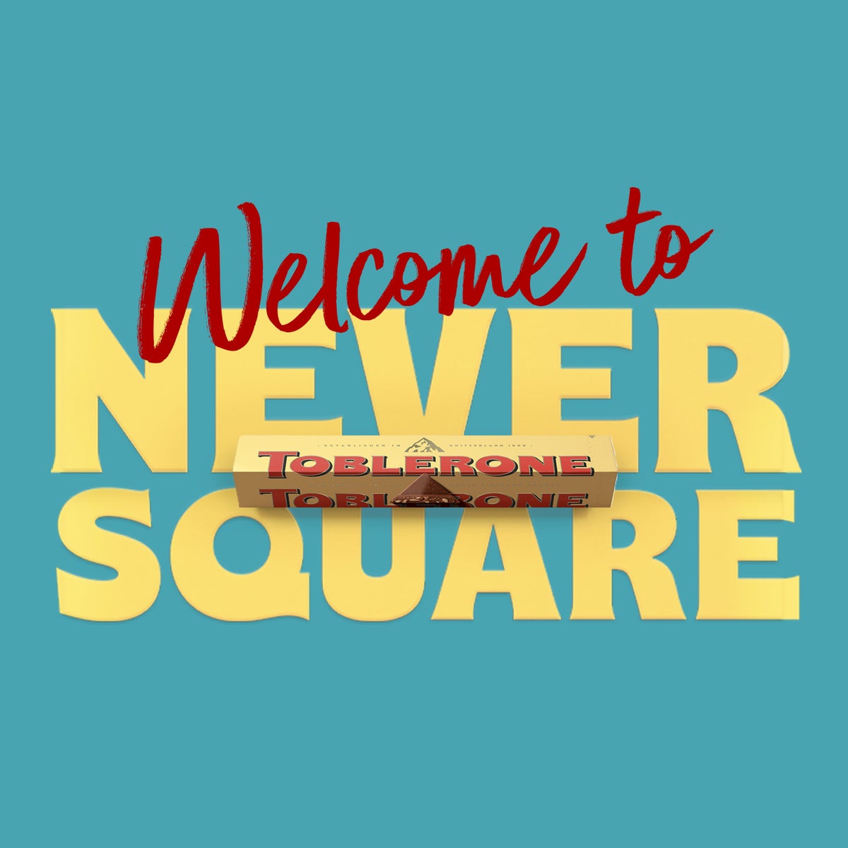 Welcome to Never Square by Toblerone