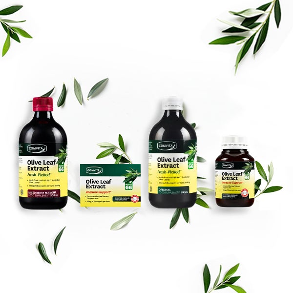 Olive leaf extract products