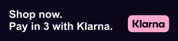 Shop Now. Pay in 3 with Klarna.