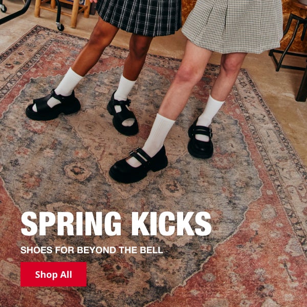 Spring kicks shoes for beyond the bell, shop now